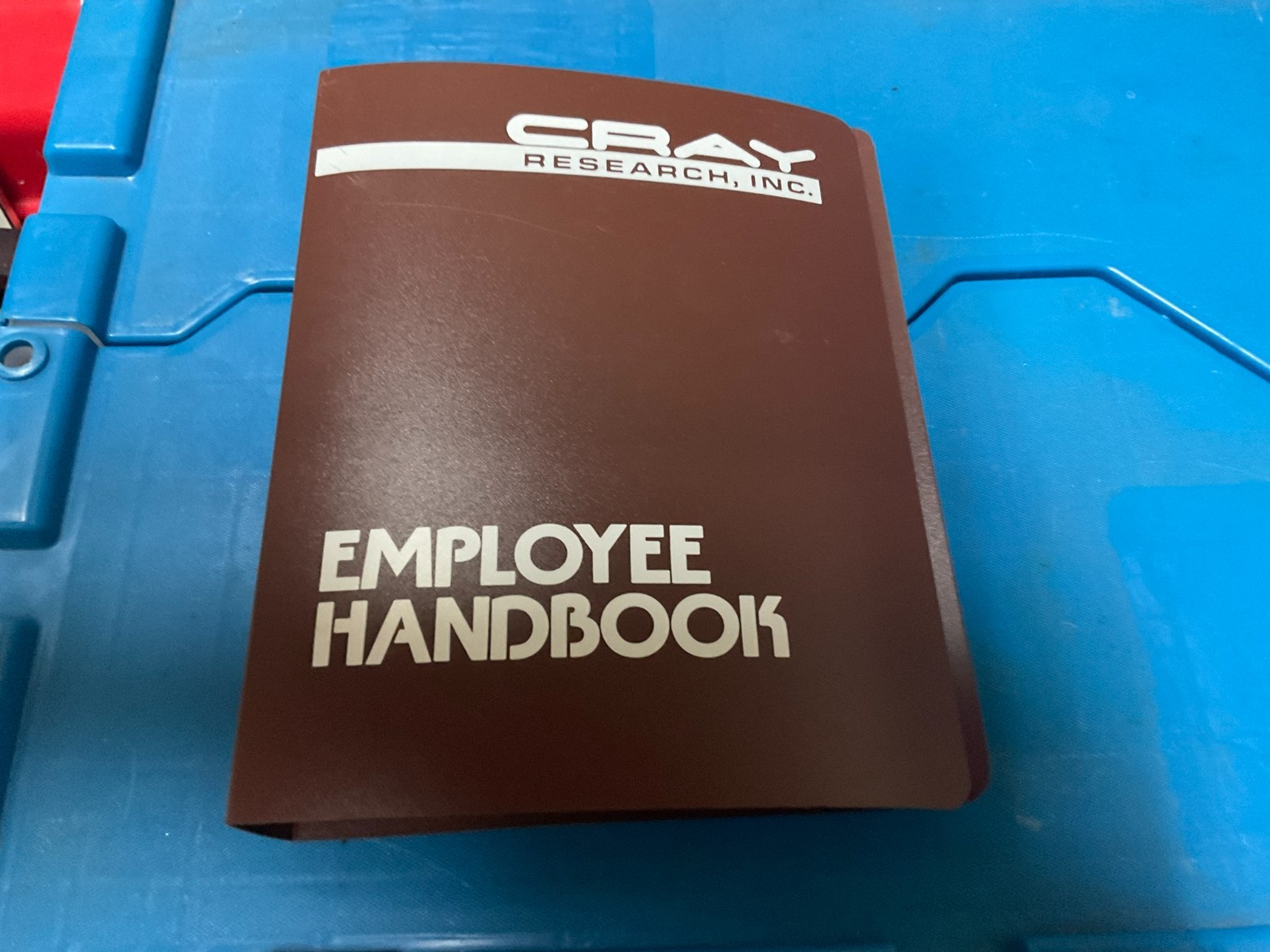 Lot of  3 Cray Research Employee Handbooks, March 1985, December 1981, August 87
